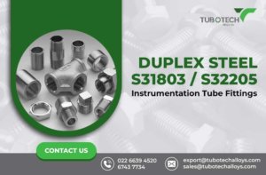 Duplex Steel S31803 / S32205 Instrumentation Tube Fittings